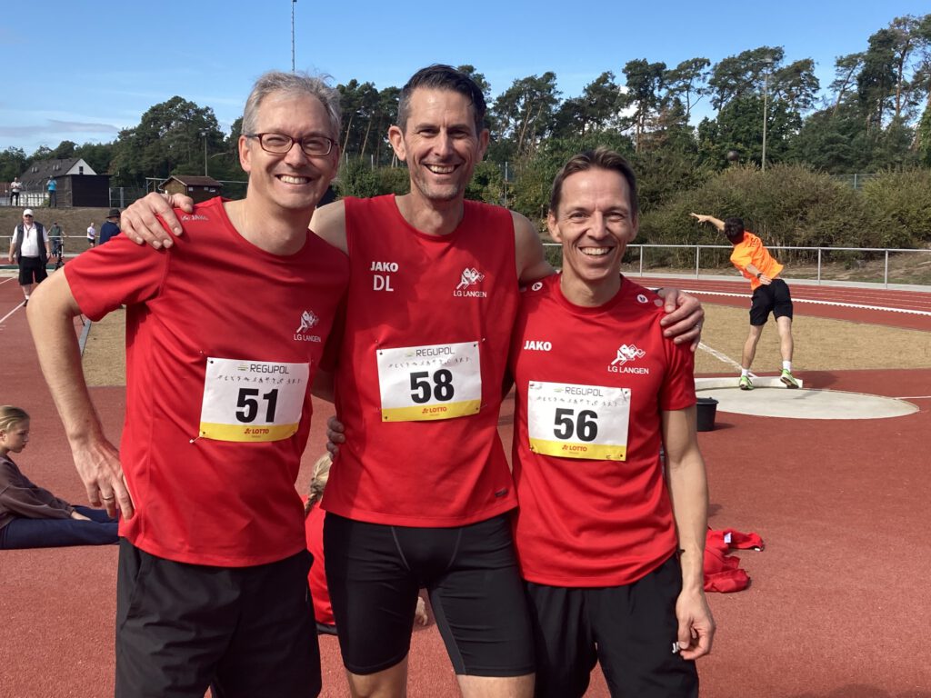 Das siegreiche Masters-Trio der LG Langen